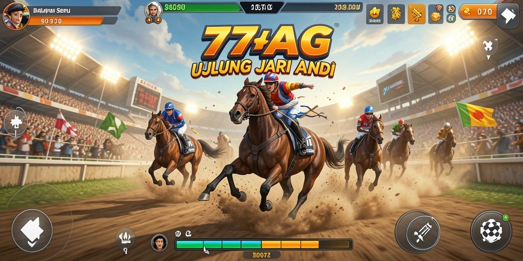 Gameplay Racing seru dengan balapan yang mendebarkan.