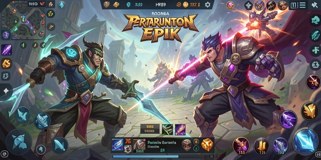 Tampilan menarik dari gameplay seru di HR89 dengan aksi penuh strategi.