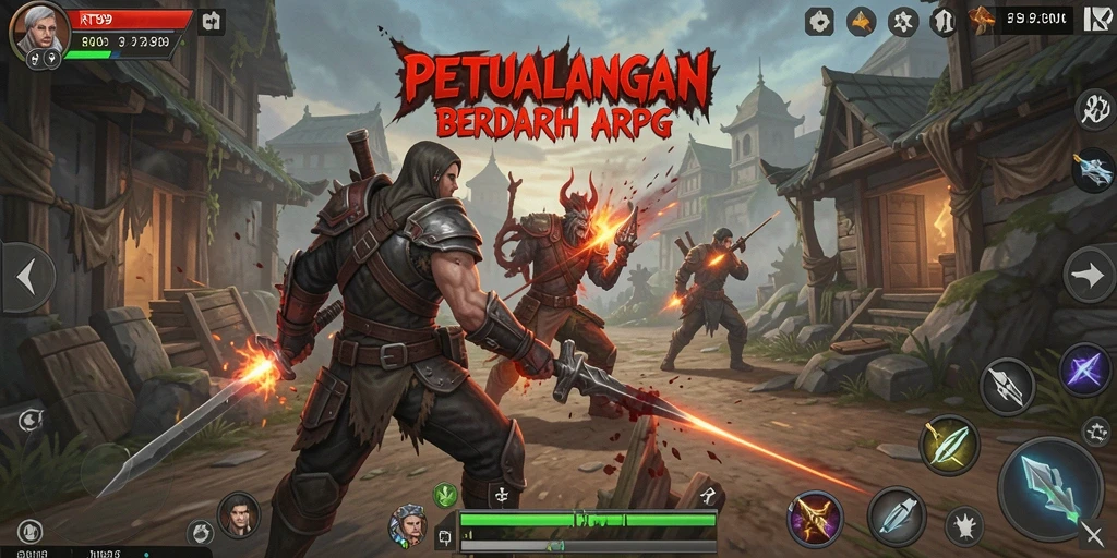 Gameplay ARPG yang mendebarkan dengan grafis menawan.