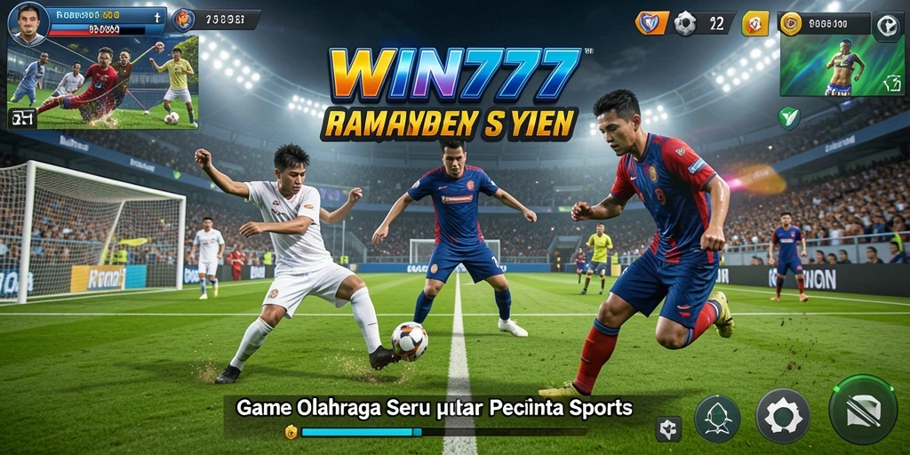 Tampilan gameplay WIN777 yang mendebarkan dalam suasana olahraga.