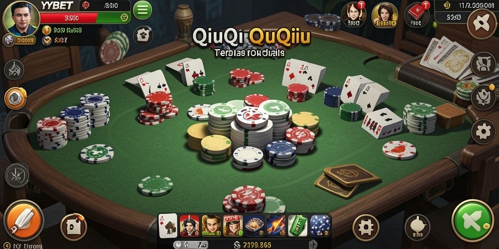 Screenshot YYBET menampilkan gameplay QiuQiu yang seru dan interaktif.
