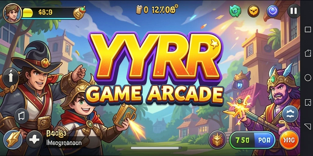 Tampilan gameplay YYRR yang menarik dengan berbagai tantangan seru.